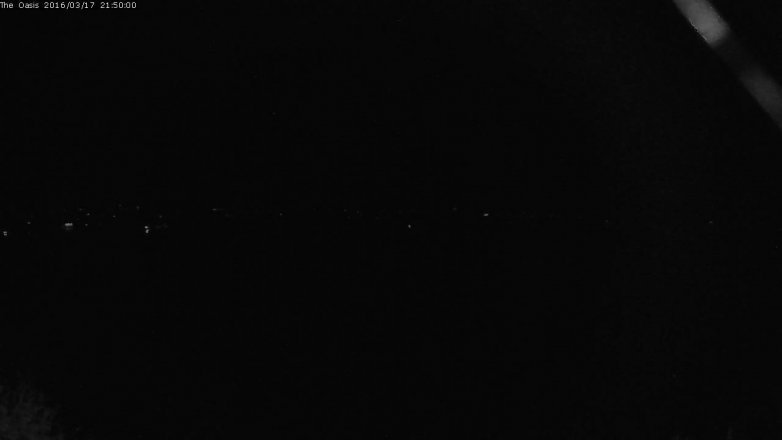 Lake Travis webcam, March 17, 2016 8:55 PM CT