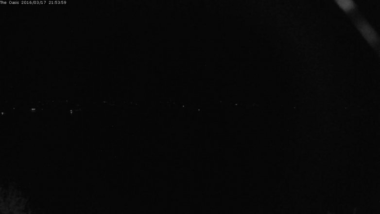 Lake Travis webcam, March 17, 2016 9:00 PM CT