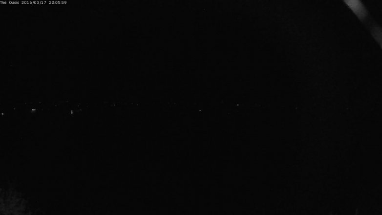 Lake Travis webcam, March 17, 2016 9:15 PM CT