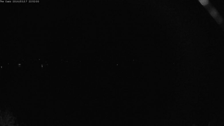 Lake Travis webcam, March 17, 2016 10:00 PM CT