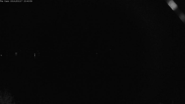 Lake Travis webcam, March 17, 2016 10:50 PM CT
