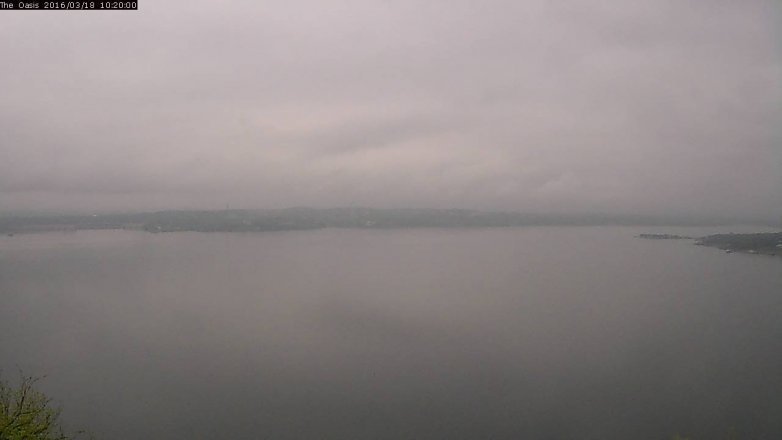 Lake Travis webcam, March 18, 2016 9:25 AM CT