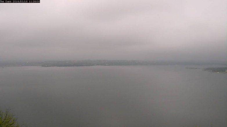Lake Travis webcam, March 18, 2016 10:35 AM CT