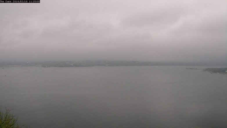 Lake Travis webcam, March 18, 2016 10:40 AM CT