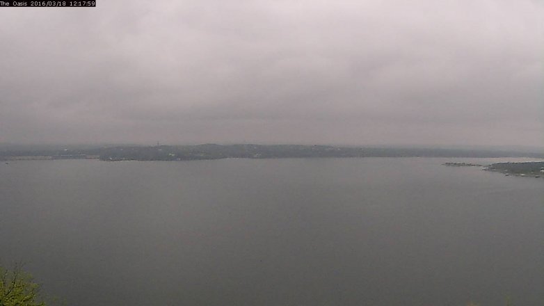 Lake Travis webcam, March 18, 2016 11:25 AM CT