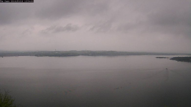 Lake Travis webcam, March 18, 2016 12:00 PM CT
