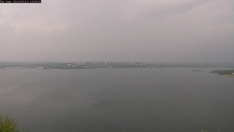 Lake Travis webcam, March 18, 2016 5:10 PM CT