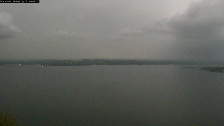 Lake Travis webcam, March 18, 2016 6:15 PM CT