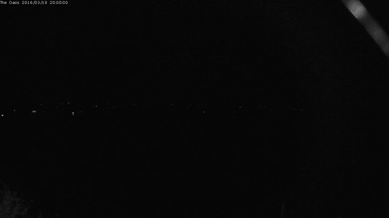 Lake Travis webcam, March 18, 2016 7:05 PM CT