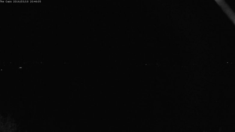 Lake Travis webcam, March 18, 2016 7:55 PM CT