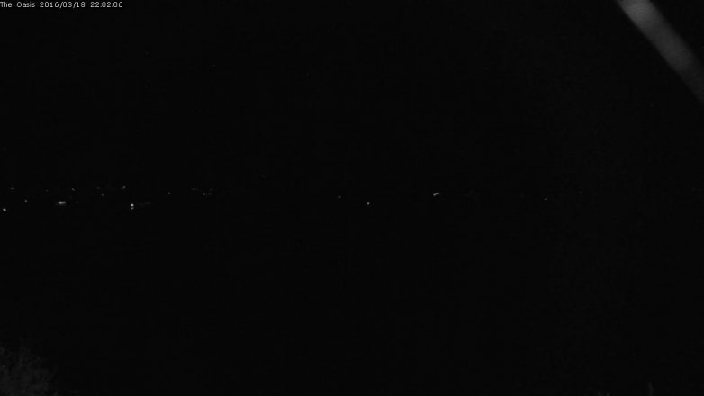 Lake Travis webcam, March 18, 2016 9:10 PM CT