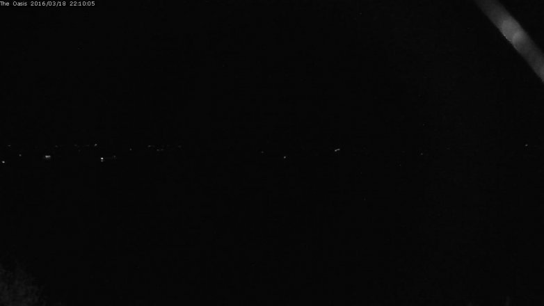 Lake Travis webcam, March 18, 2016 9:15 PM CT