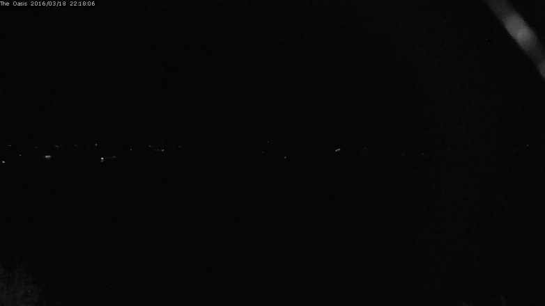 Lake Travis webcam, March 18, 2016 9:25 PM CT