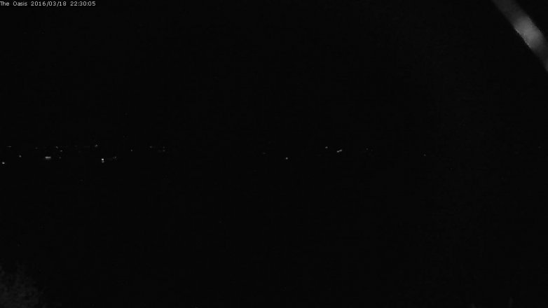 Lake Travis webcam, March 18, 2016 9:35 PM CT