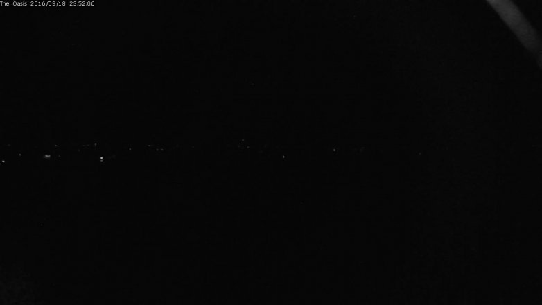 Lake Travis webcam, March 18, 2016 11:00 PM CT