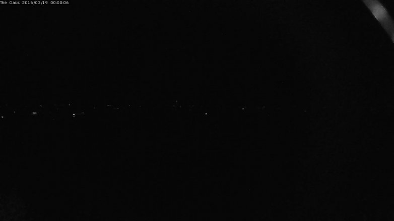 Lake Travis webcam, March 18, 2016 11:05 PM CT