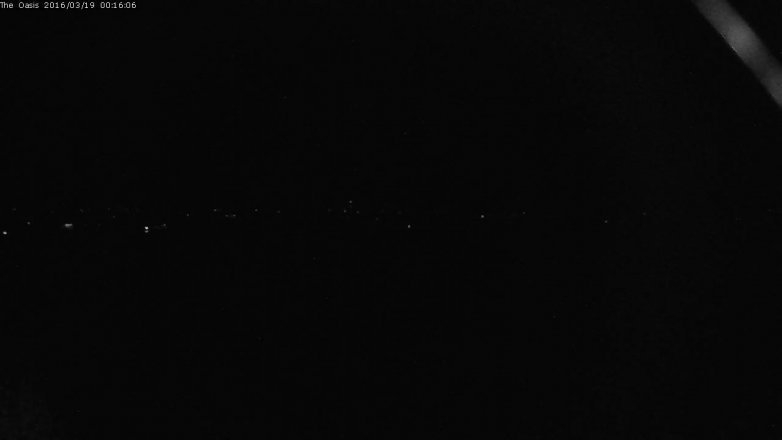 Lake Travis webcam, March 18, 2016 11:25 PM CT