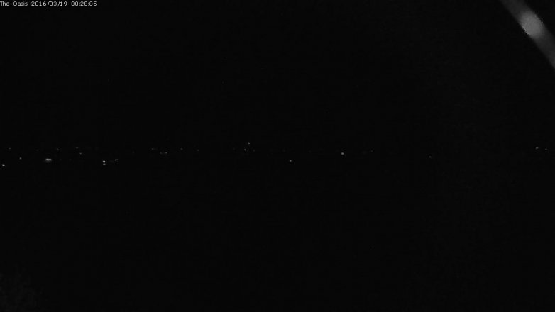 Lake Travis webcam, March 18, 2016 11:35 PM CT