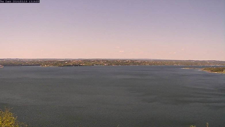 Lake Travis webcam, March 19, 2016 12:20 PM CT