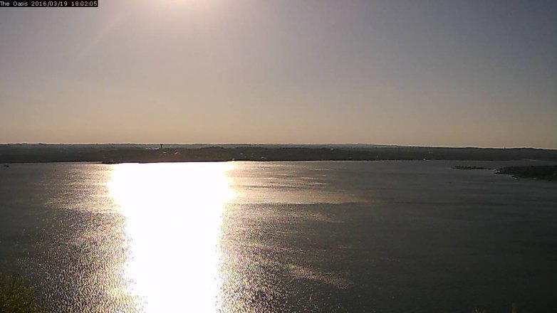 Lake Travis webcam, March 19, 2016 5:10 PM CT