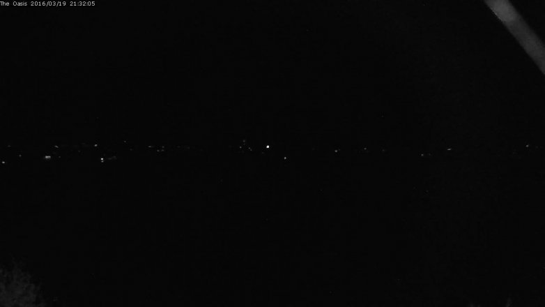 Lake Travis webcam, March 19, 2016 8:40 PM CT