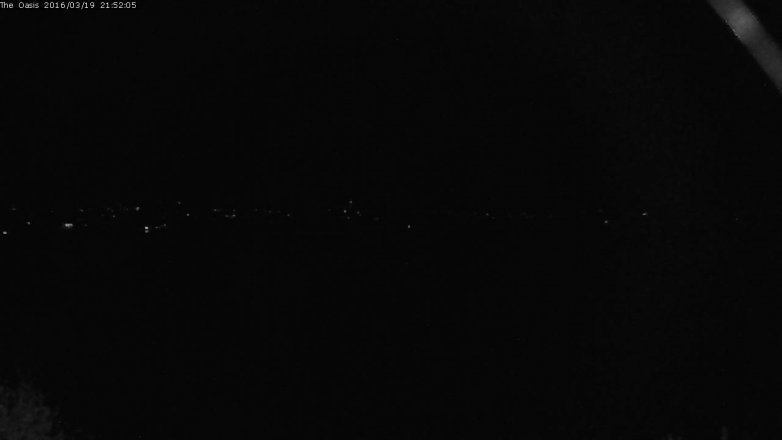 Lake Travis webcam, March 19, 2016 9:00 PM CT