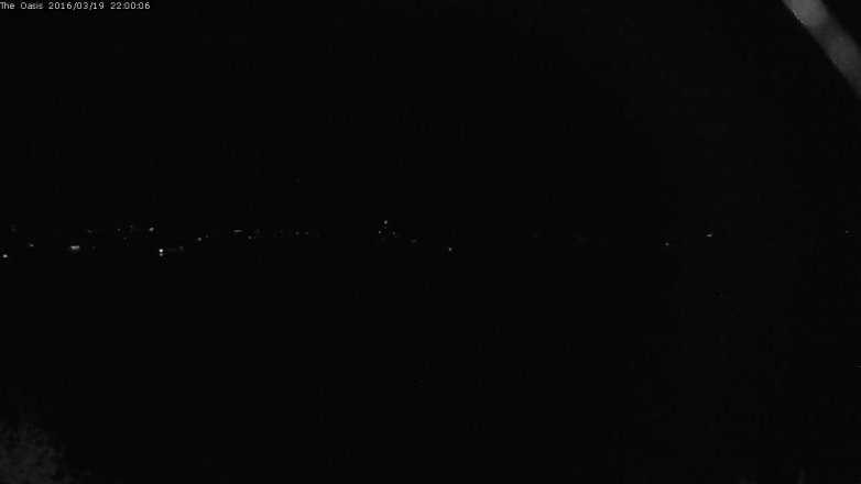 Lake Travis webcam, March 19, 2016 9:05 PM CT