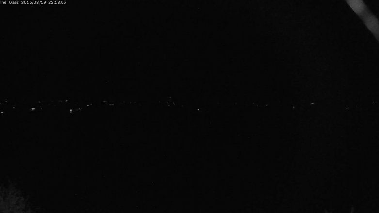 Lake Travis webcam, March 19, 2016 9:25 PM CT