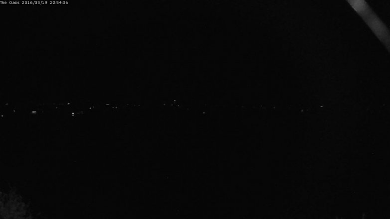 Lake Travis webcam, March 19, 2016 10:00 PM CT