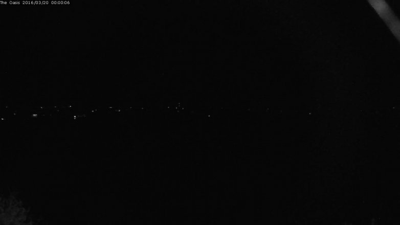 Lake Travis webcam, March 19, 2016 11:05 PM CT