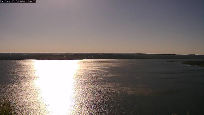 Lake Travis webcam, March 20, 2016 4:50 PM CT