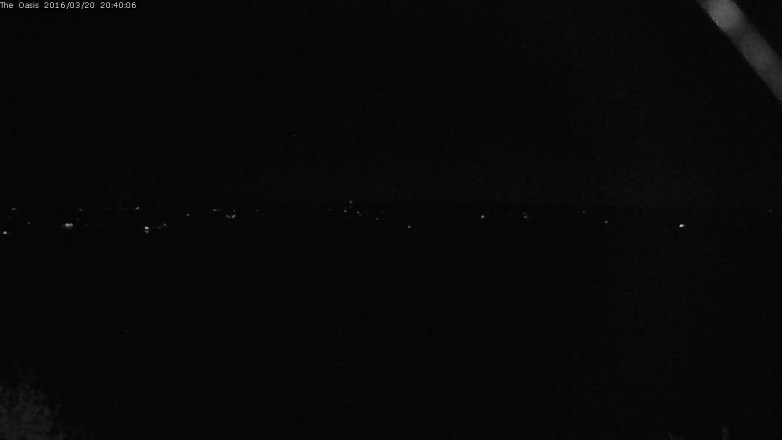 Lake Travis webcam, March 20, 2016 7:45 PM CT