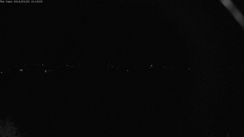 Lake Travis webcam, March 20, 2016 8:25 PM CT