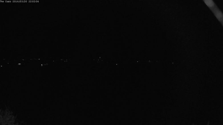 Lake Travis webcam, March 20, 2016 9:10 PM CT