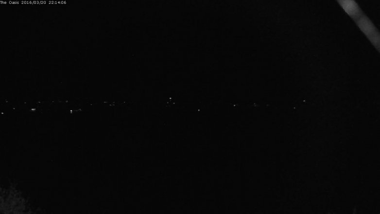 Lake Travis webcam, March 20, 2016 9:20 PM CT
