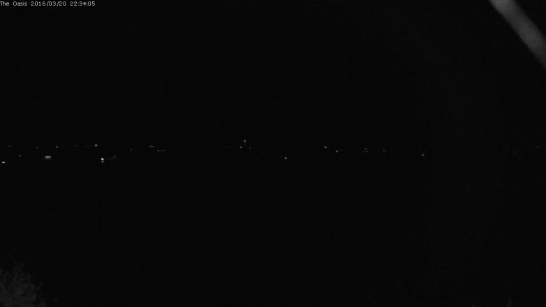 Lake Travis webcam, March 20, 2016 9:40 PM CT
