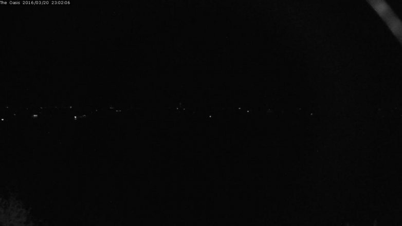 Lake Travis webcam, March 20, 2016 10:10 PM CT