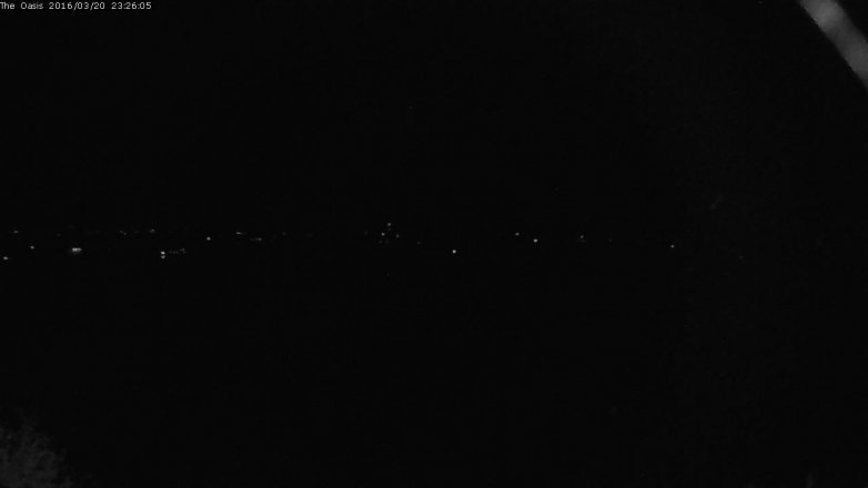 Lake Travis webcam, March 20, 2016 10:35 PM CT
