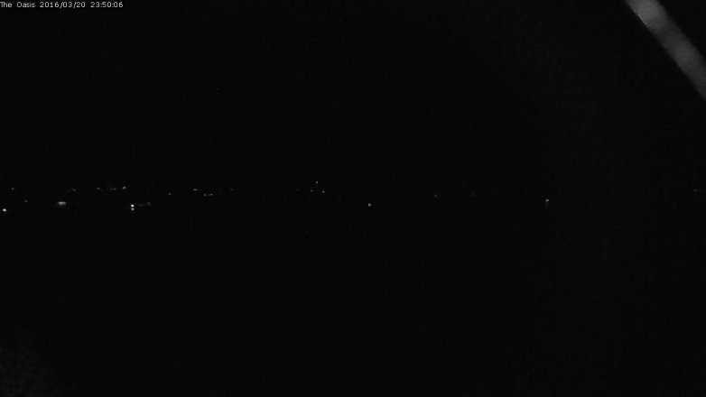 Lake Travis webcam, March 20, 2016 10:55 PM CT