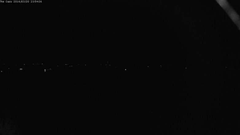 Lake Travis webcam, March 20, 2016 11:00 PM CT