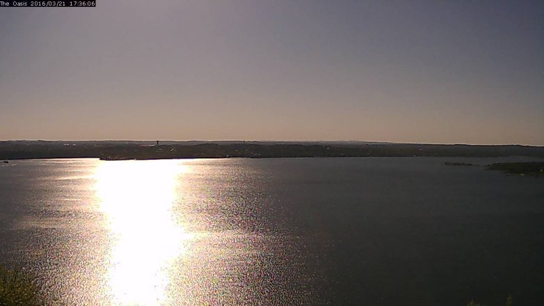 Lake Travis webcam, March 21, 2016 4:45 PM CT