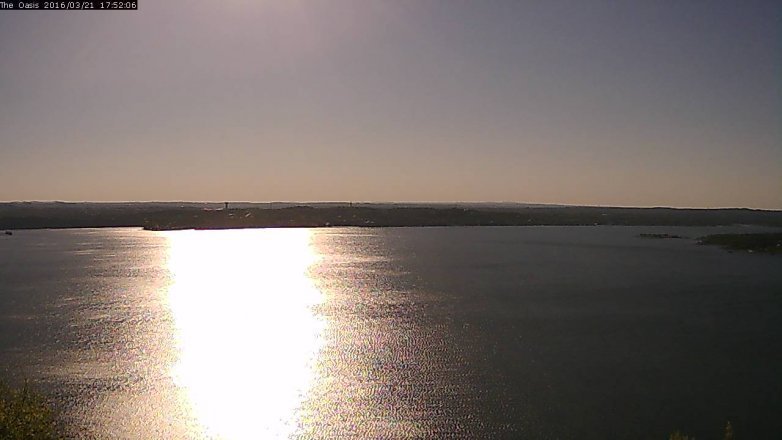 Lake Travis webcam, March 21, 2016 5:00 PM CT
