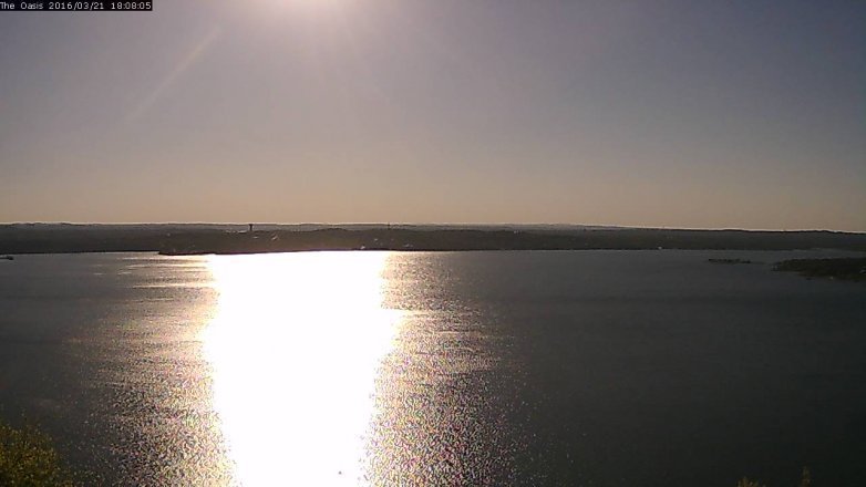 Lake Travis webcam, March 21, 2016 5:15 PM CT