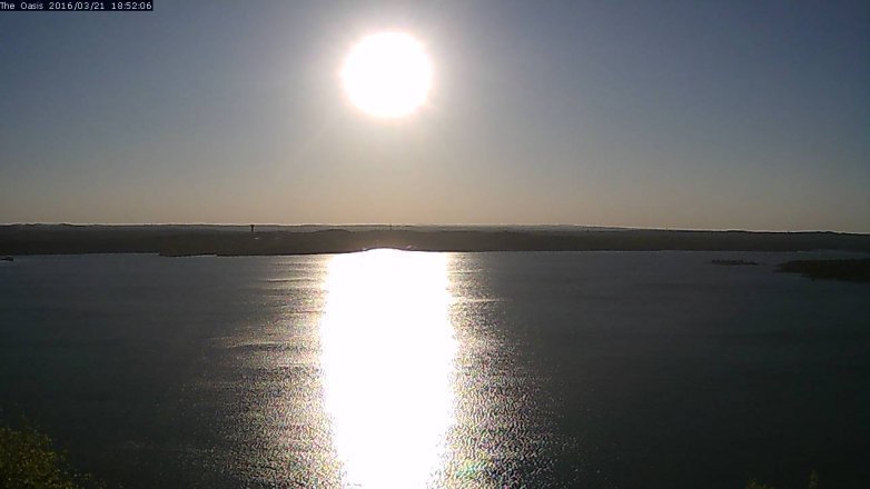 Lake Travis webcam, March 21, 2016 6:00 PM CT