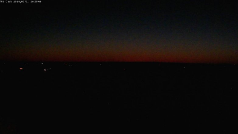 Lake Travis webcam, March 21, 2016 7:25 PM CT