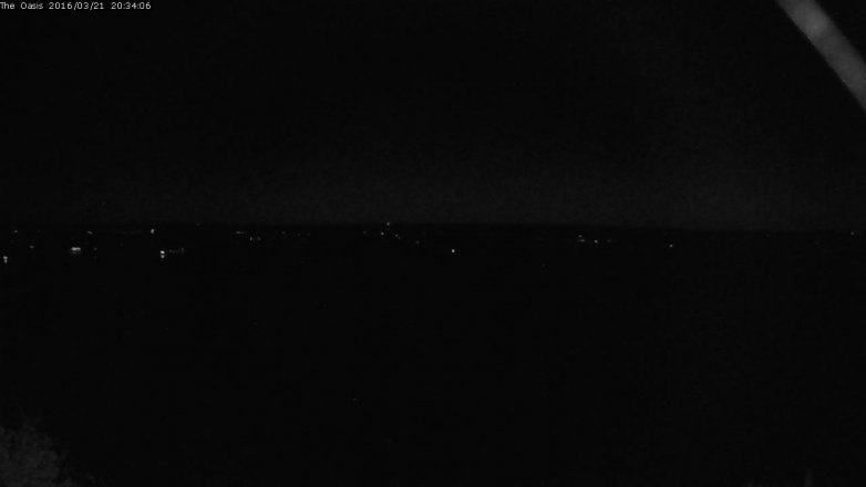 Lake Travis webcam, March 21, 2016 7:40 PM CT