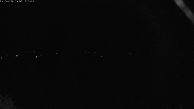 Lake Travis webcam, March 21, 2016 8:40 PM CT
