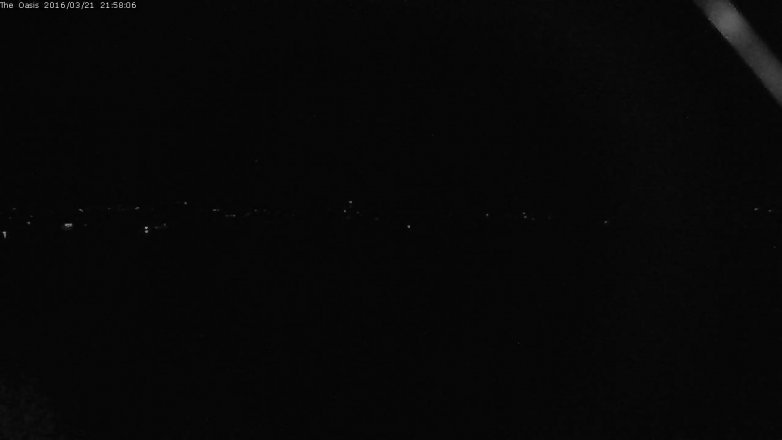 Lake Travis webcam, March 21, 2016 9:05 PM CT