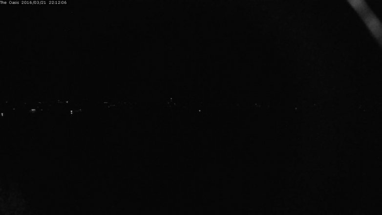 Lake Travis webcam, March 21, 2016 9:20 PM CT