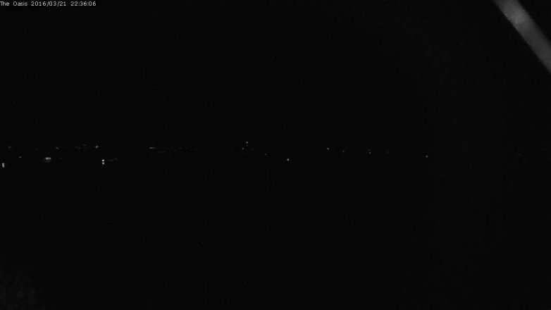 Lake Travis webcam, March 21, 2016 9:45 PM CT